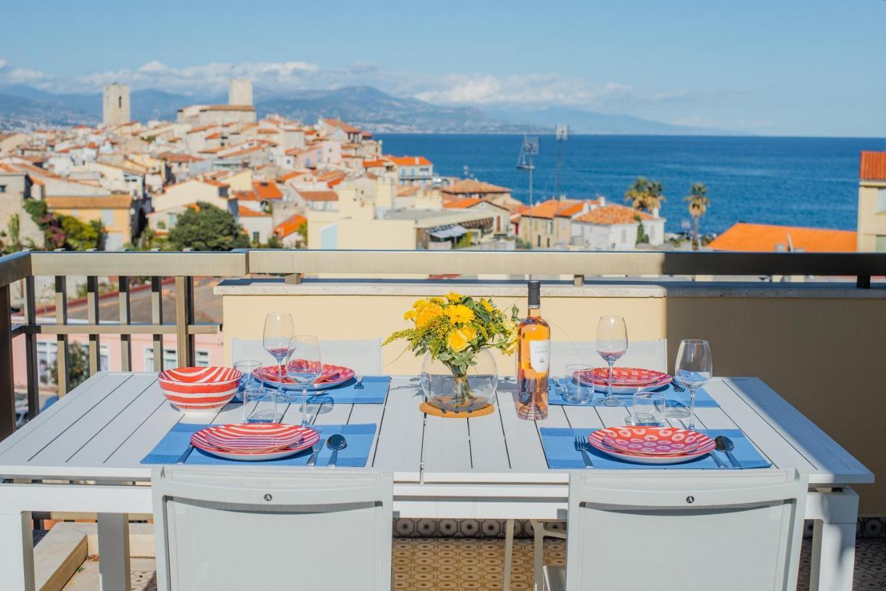 High Standing With Incredible Old Antibes And Sea Views Διαμέρισμα Εξωτερικό φωτογραφία